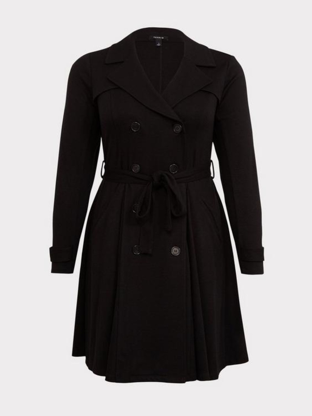 Brand New Torrid Brushed Ponte Trench Coat Size 5